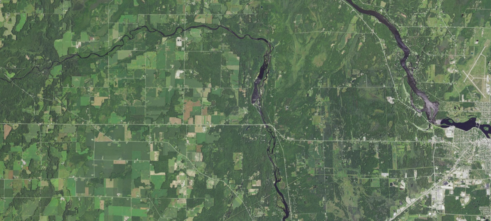 Map of Green's Green Acres Campground