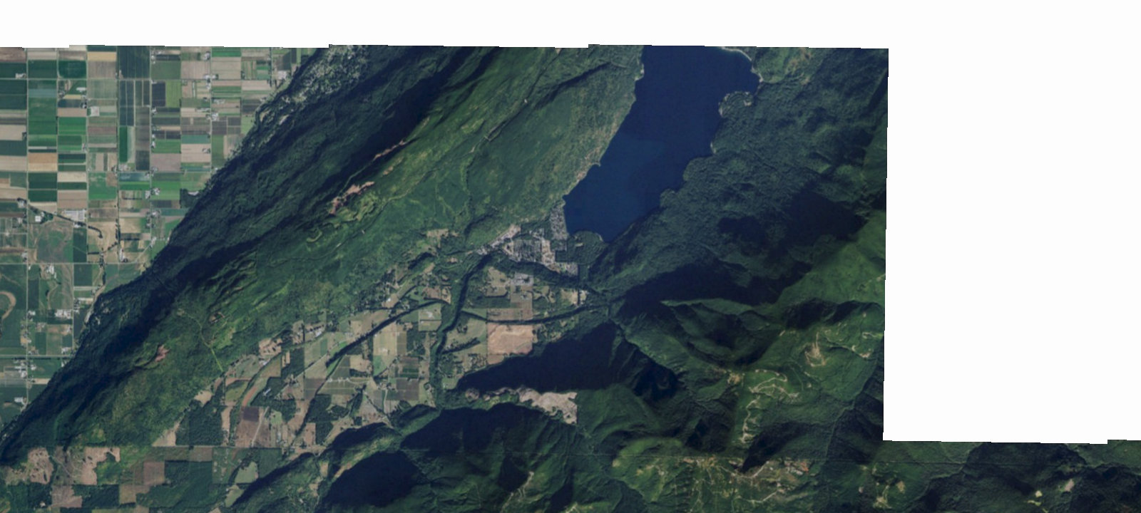 Map of Maple Bay Campground
