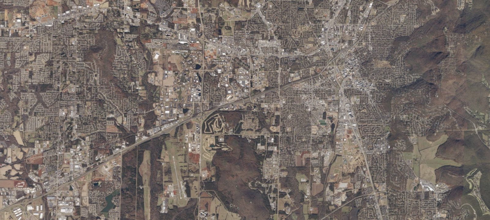 Map of U.S. Space & Rocket Center RV Park