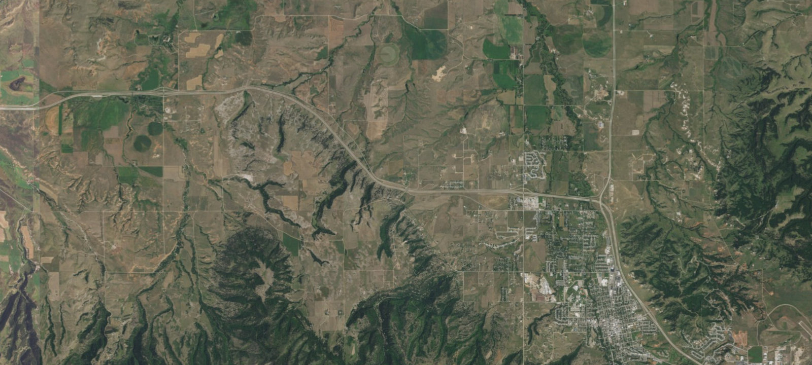 Map of Broken Boot Campground