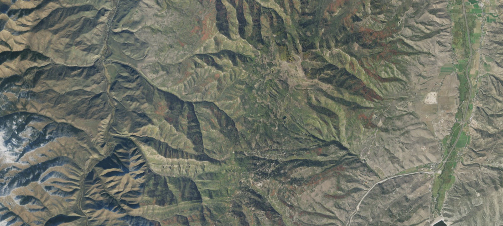 Map of Beaver Ridge West Camp