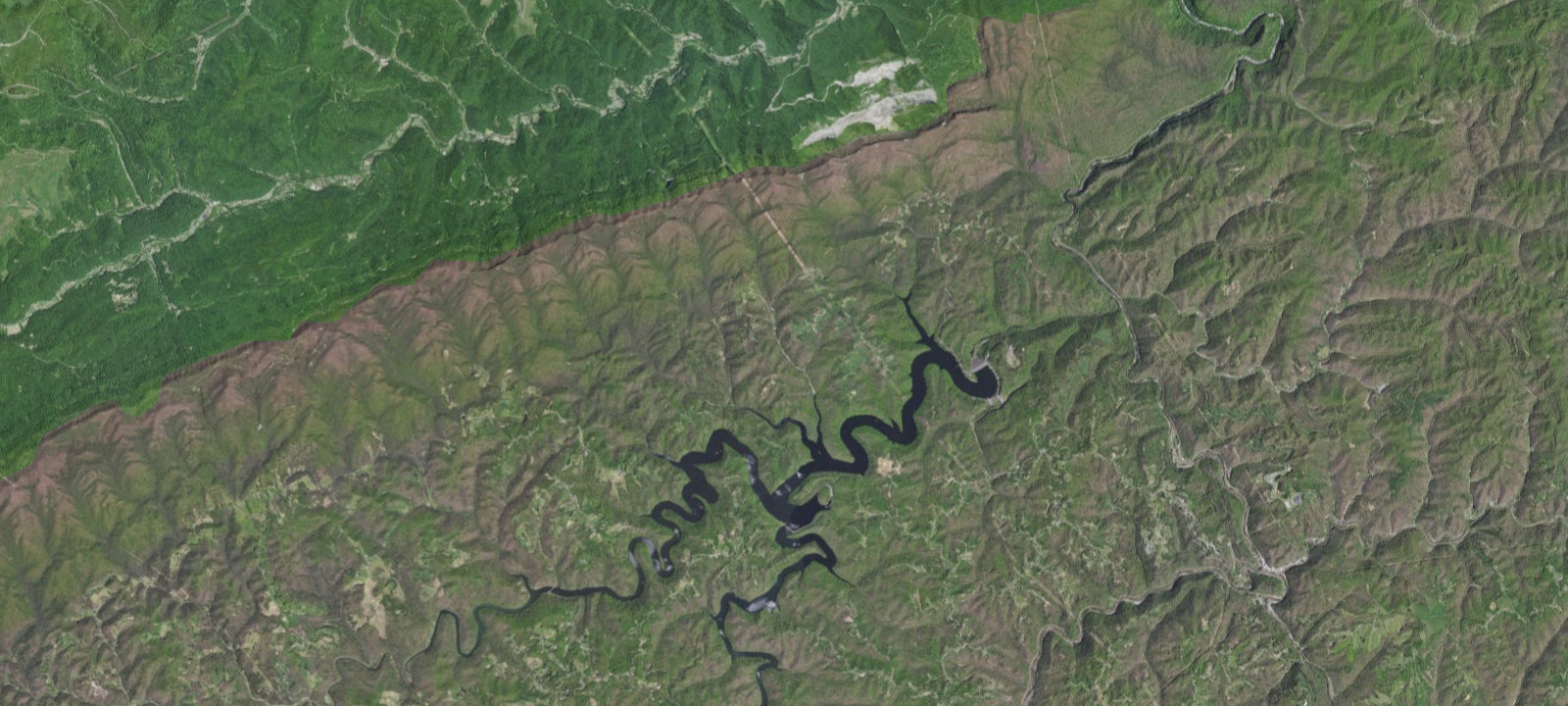 Map of Lower Twin Campground (va)