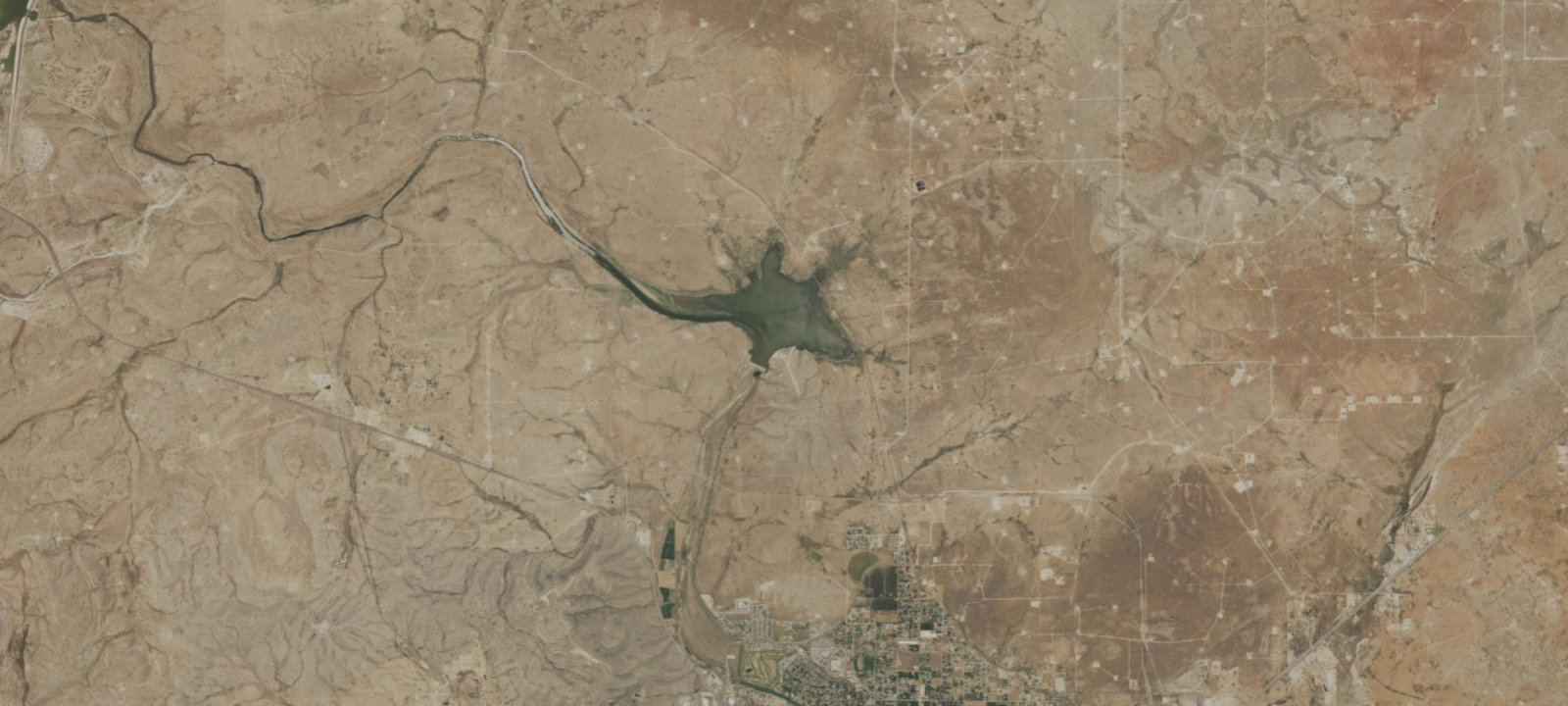 Map of Avalon Lake Dispersed