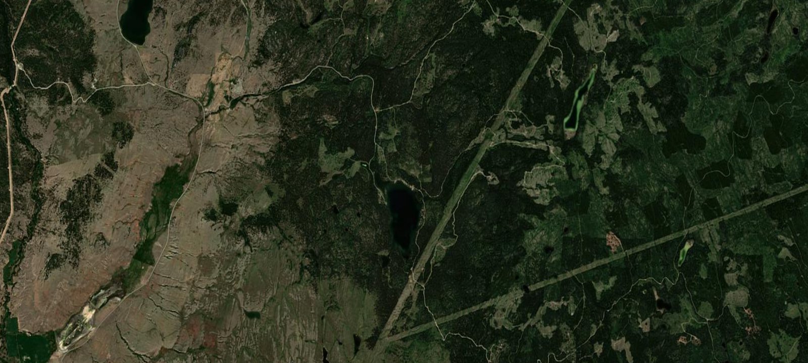 Map of Peter Hope Lake North Recreation Site