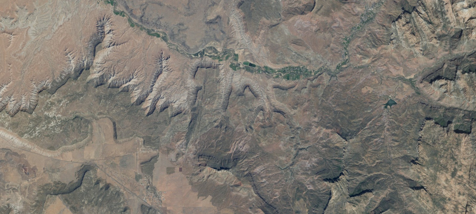 Map of Smithsonian Butte-Wire Mesa