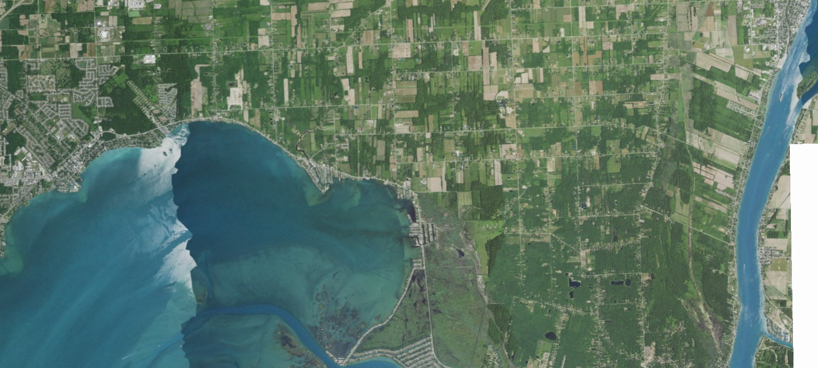 Map of Bouvier Bridge Marina & RV Resort