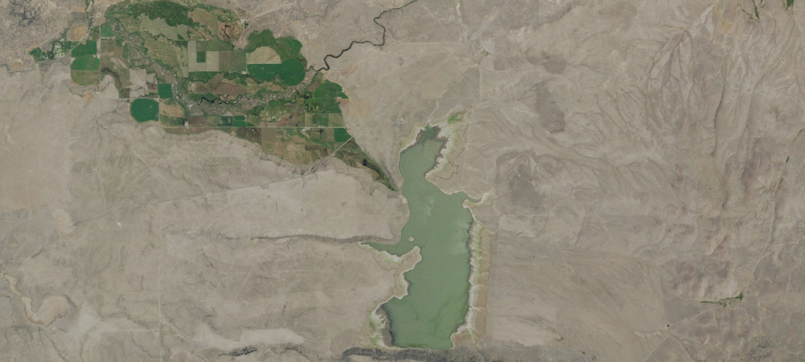 Map of Antelope Reservoir