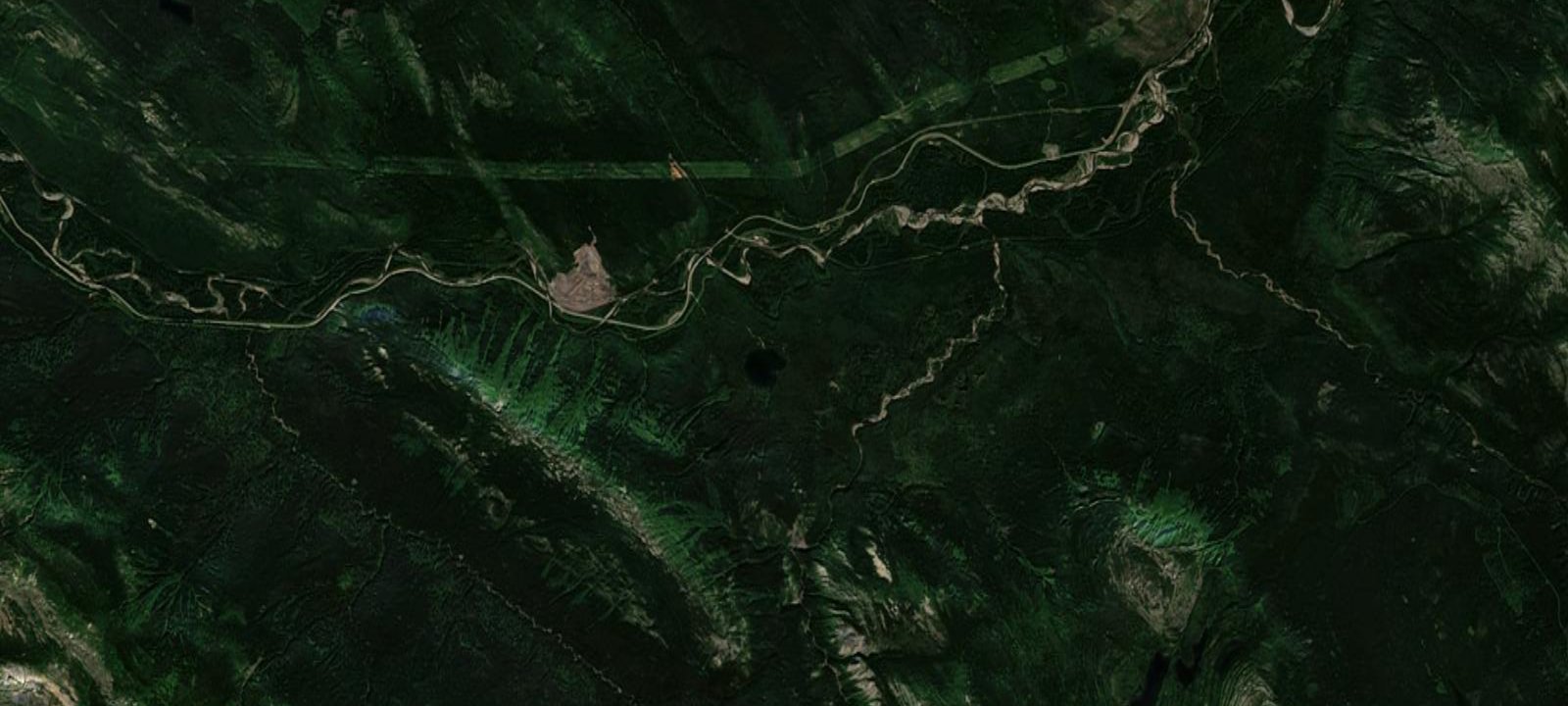Map of Heart Lake Campground (Pine Le Moray Provincial Park)