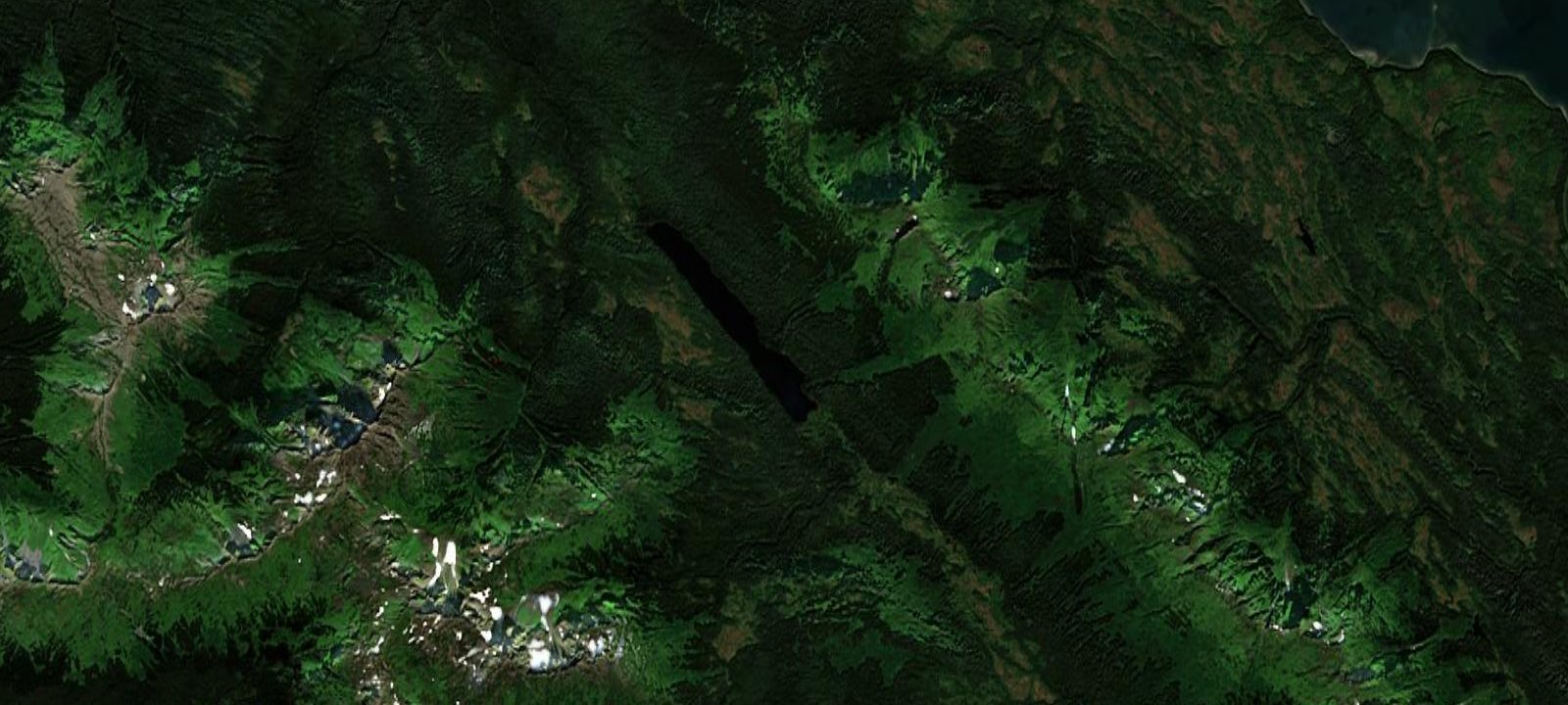 Map of Young Lake (south) Cabin