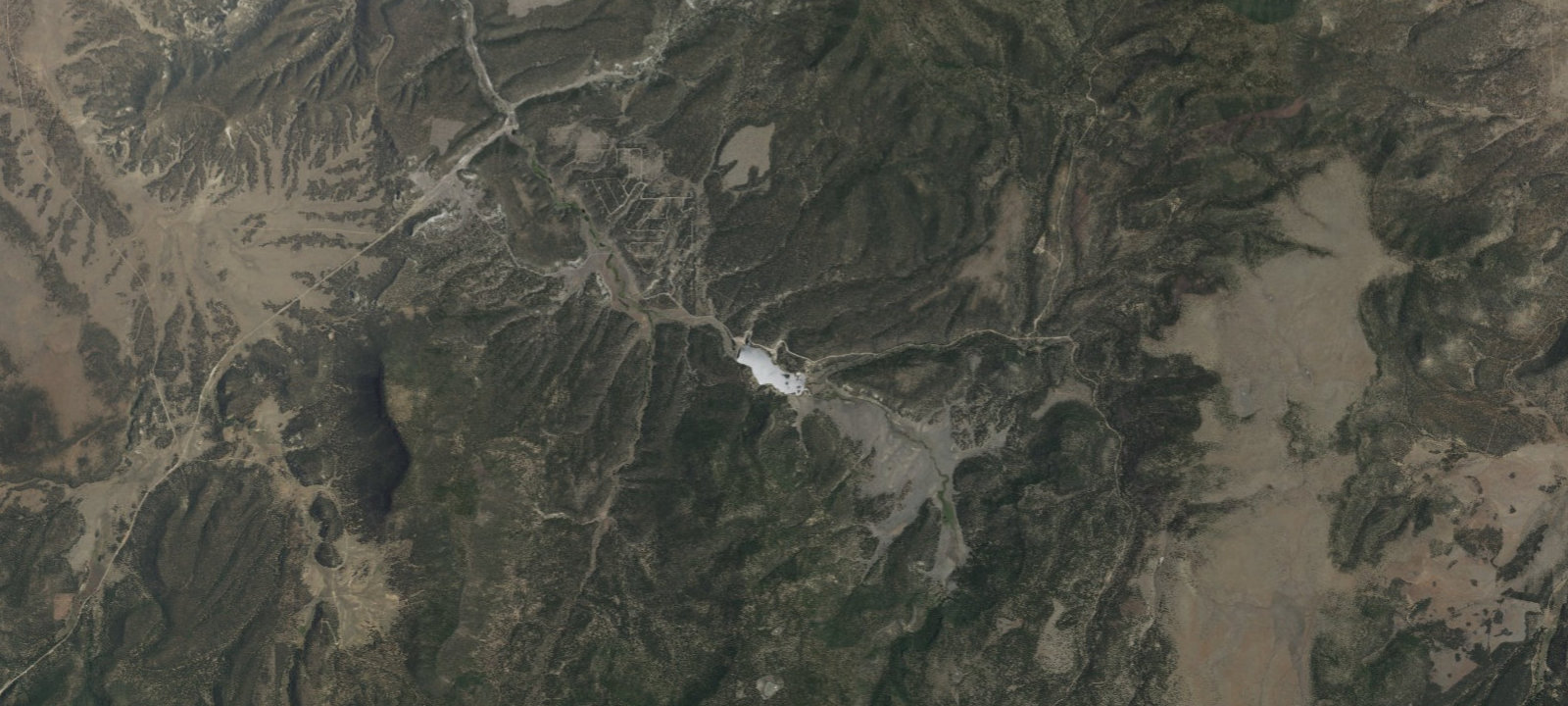Map of Juniper Campground (Quemado Lake)