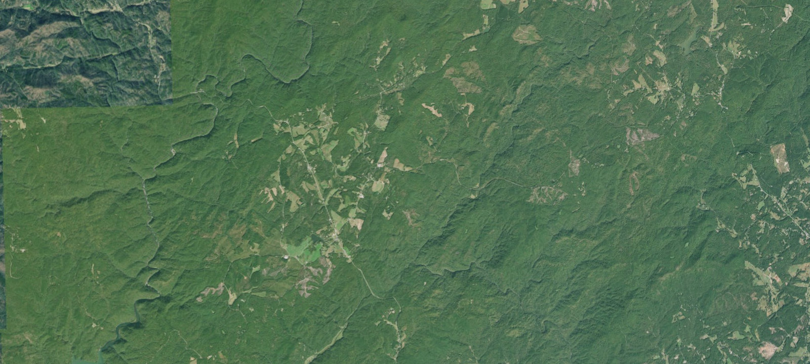 Map of Cassidy Bridge Primitive Camp