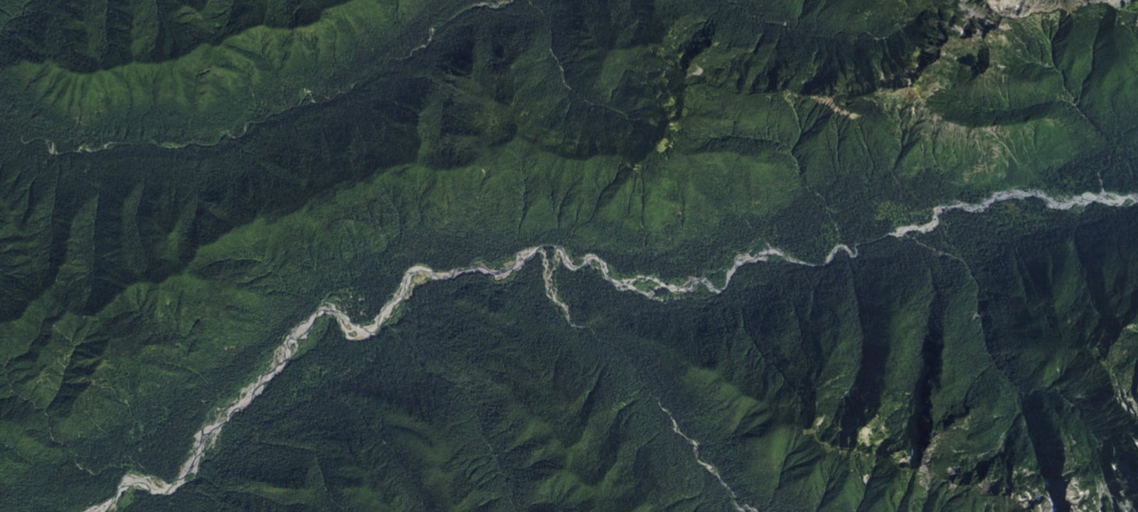 Map of Mount Tom Creek Campsites