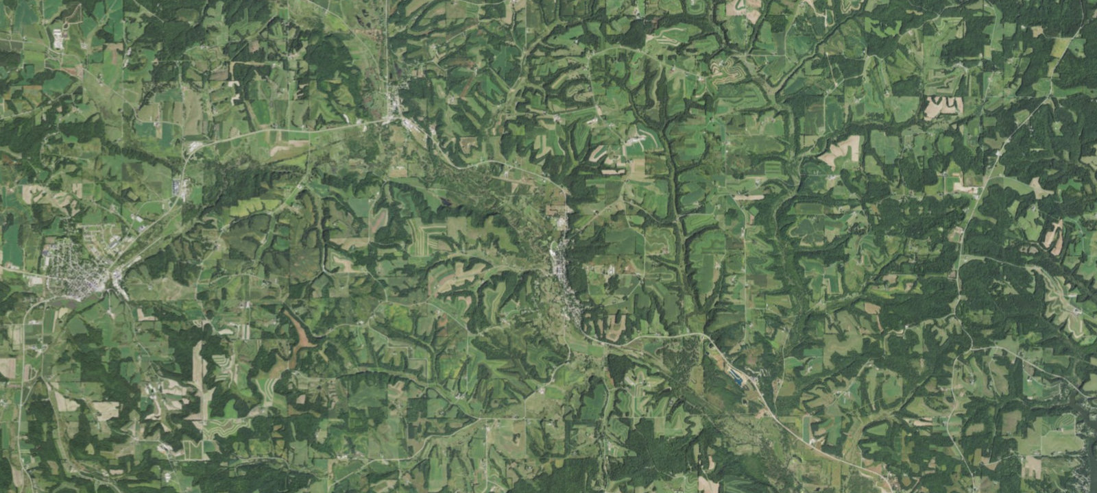 Map of Baker's Field Bike Trail Camping
