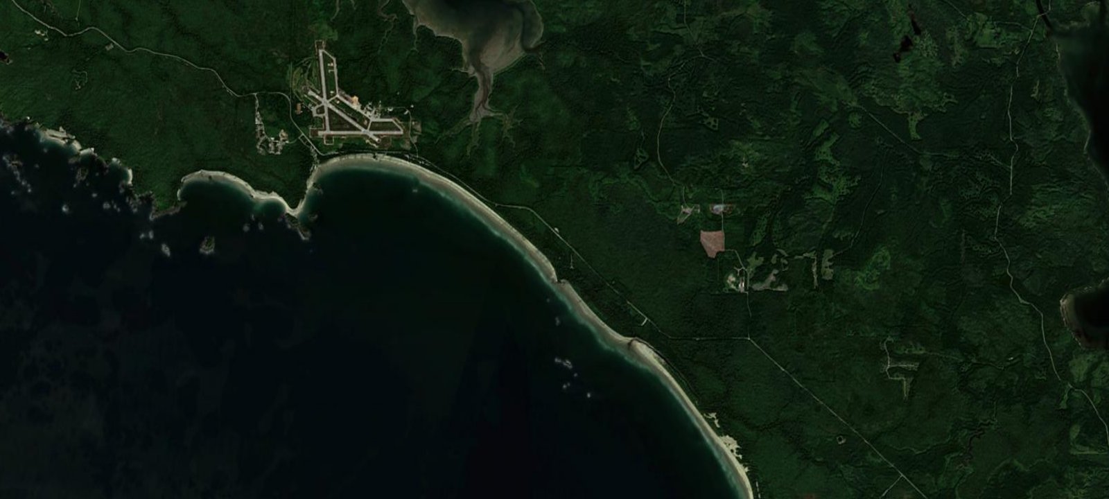 Map of Green Point Campground