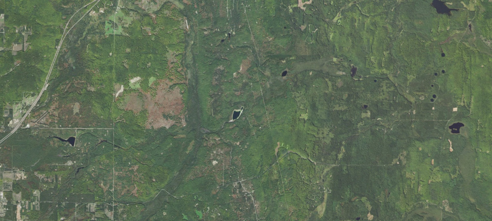 Map of Pickerel Lake (Otsego) State Forest Campground