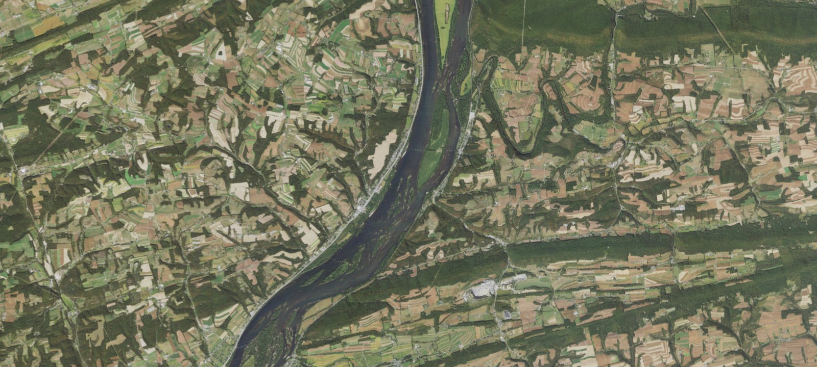 Map of River Mile 112 Campsite