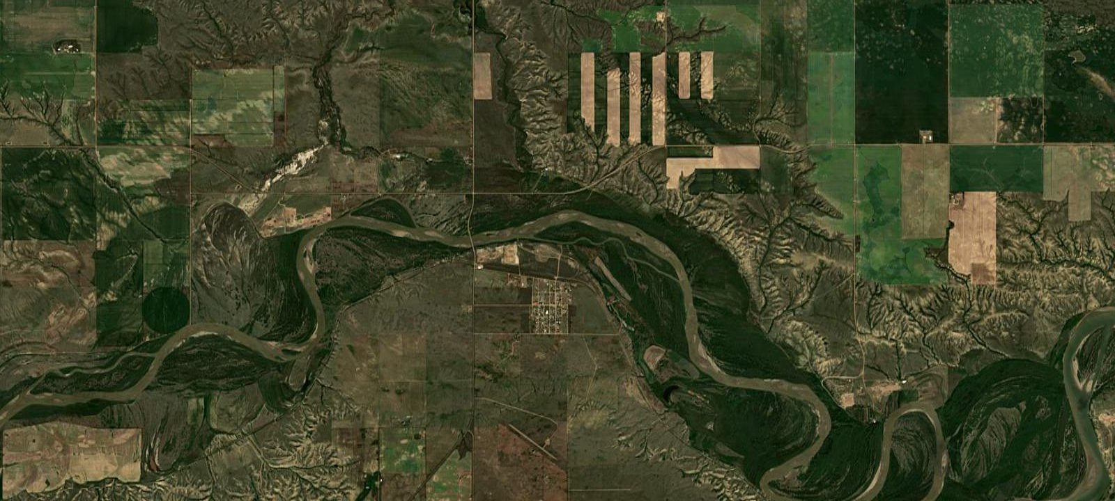 Map of Peter Fidler Park & Campground