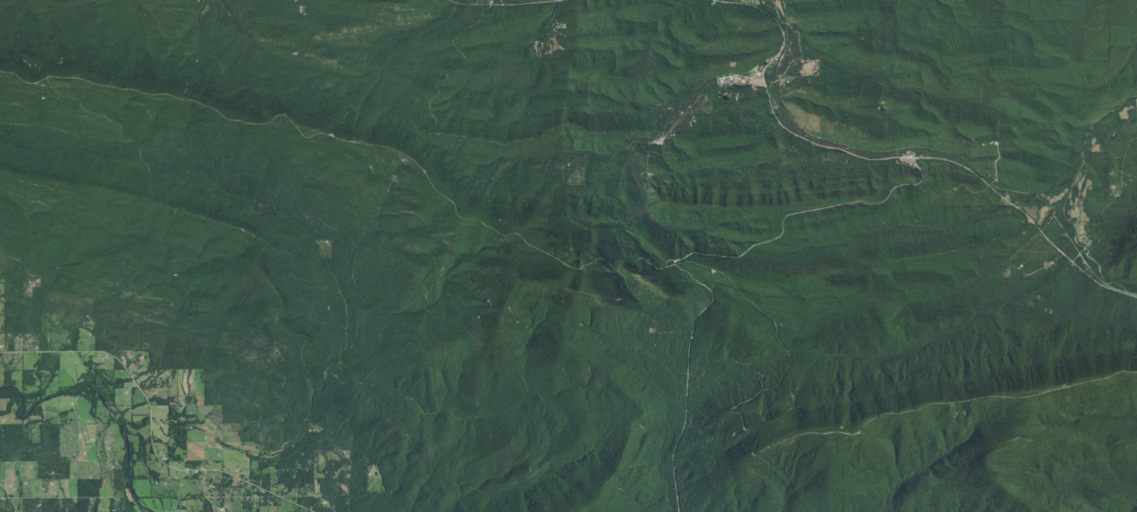 Map of Winding Stair Campground (ok)