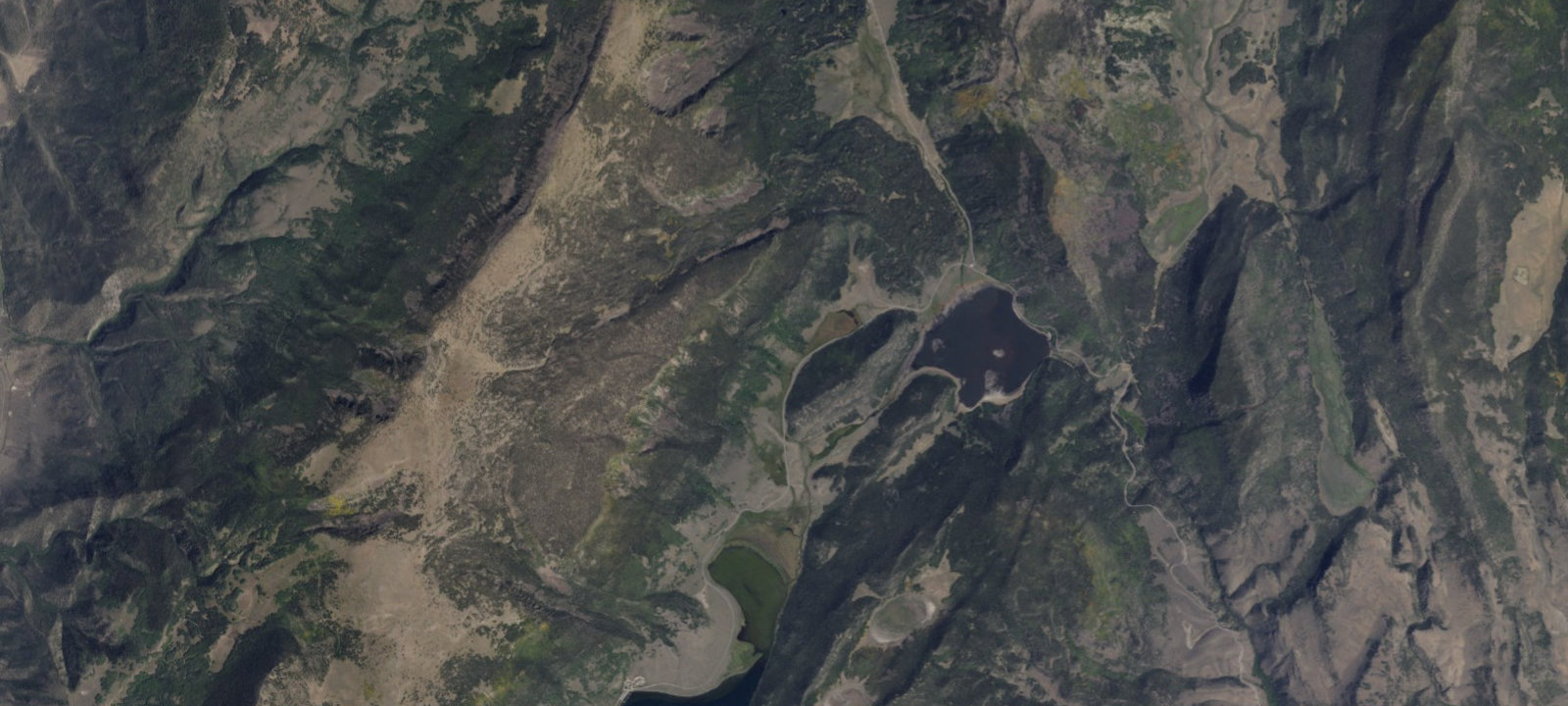 Map of Frying Pan Campground