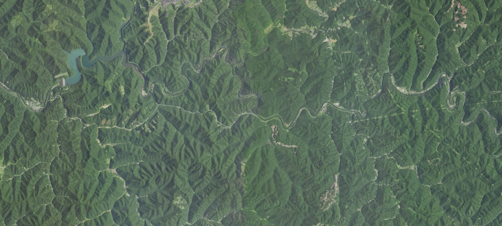 Map of Guyandotte Campground