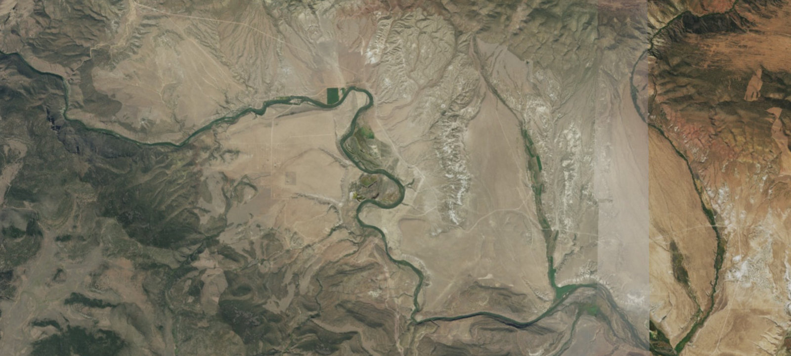 Map of Lone Tree Campsite and Boat Ramp