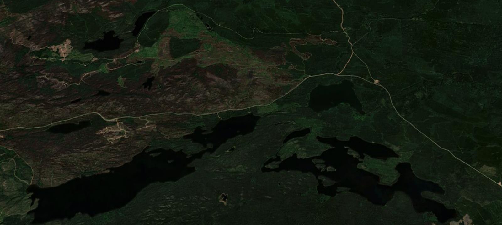 Map of Camsell Lake Recreation Site