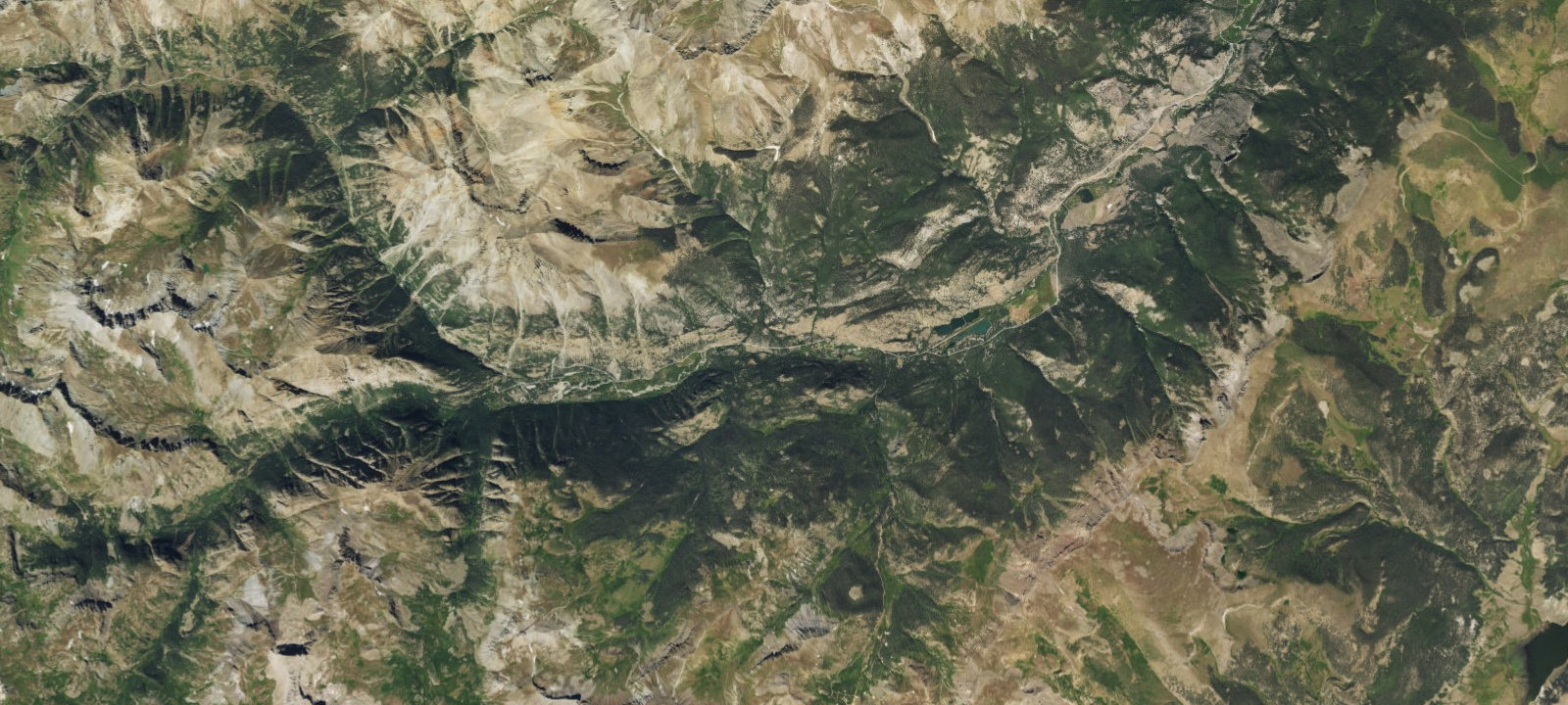 Map of Bent Creek Dispersed Campsite 8