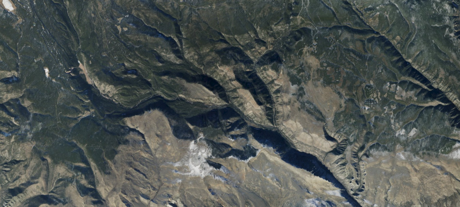 Map of Massey Meadow Camping Area