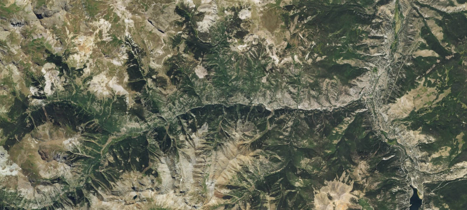 Map of Henson Creek Dispersed Campsite 4