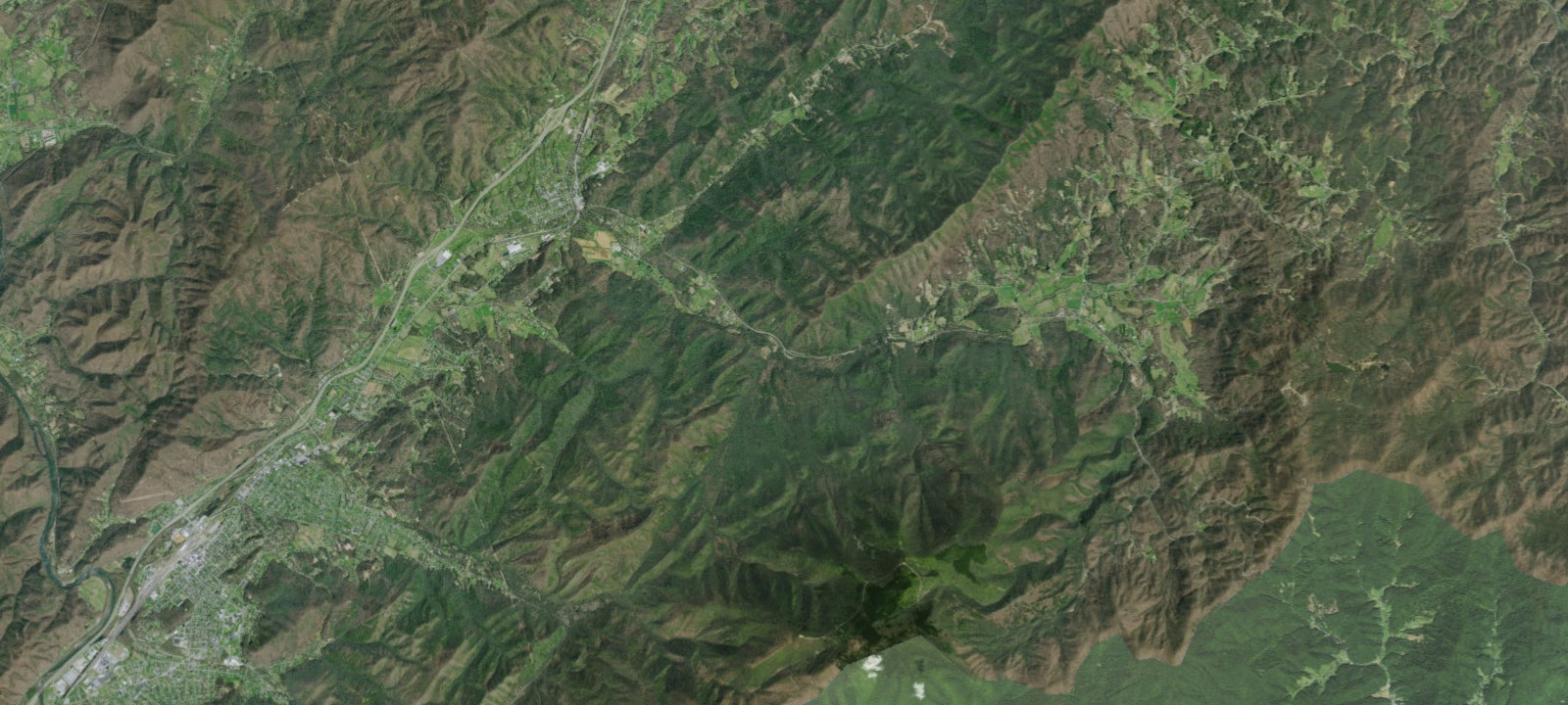 Map of North Indian Creek Campground