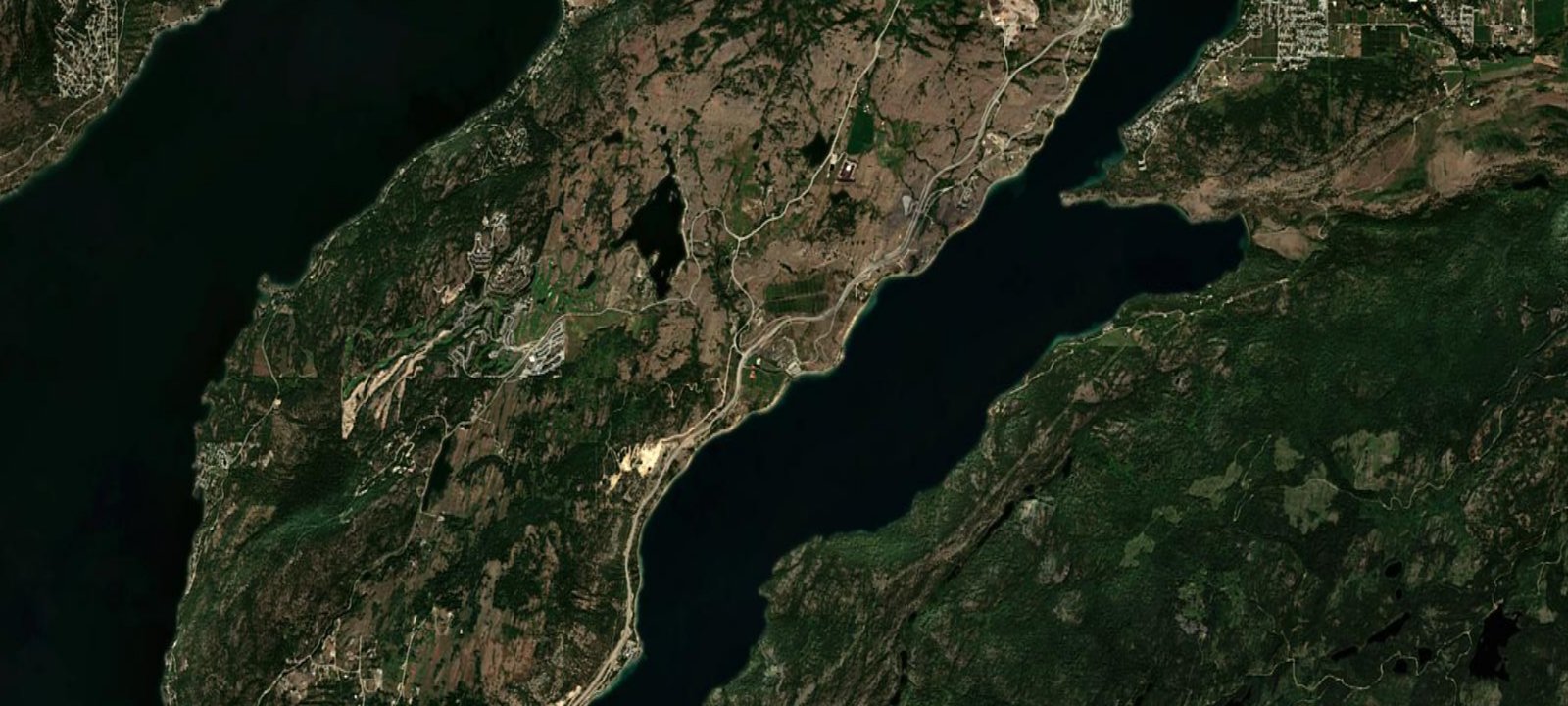 Map of Kekuli Bay Provincial Park