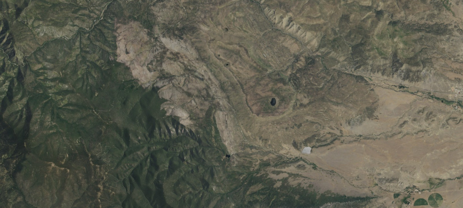 Map of Ute Springs Camp