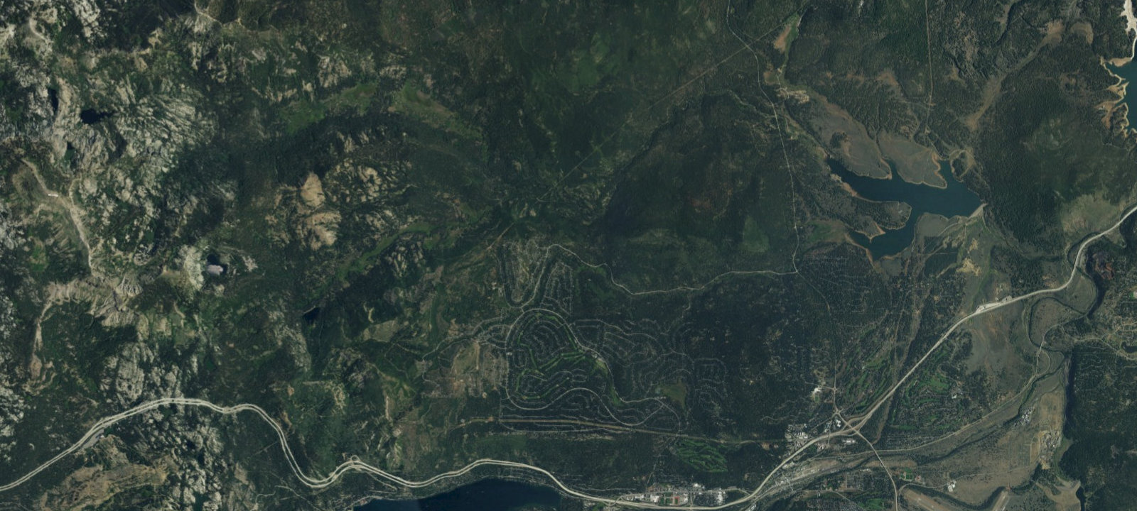Map of Alder Creek Campground