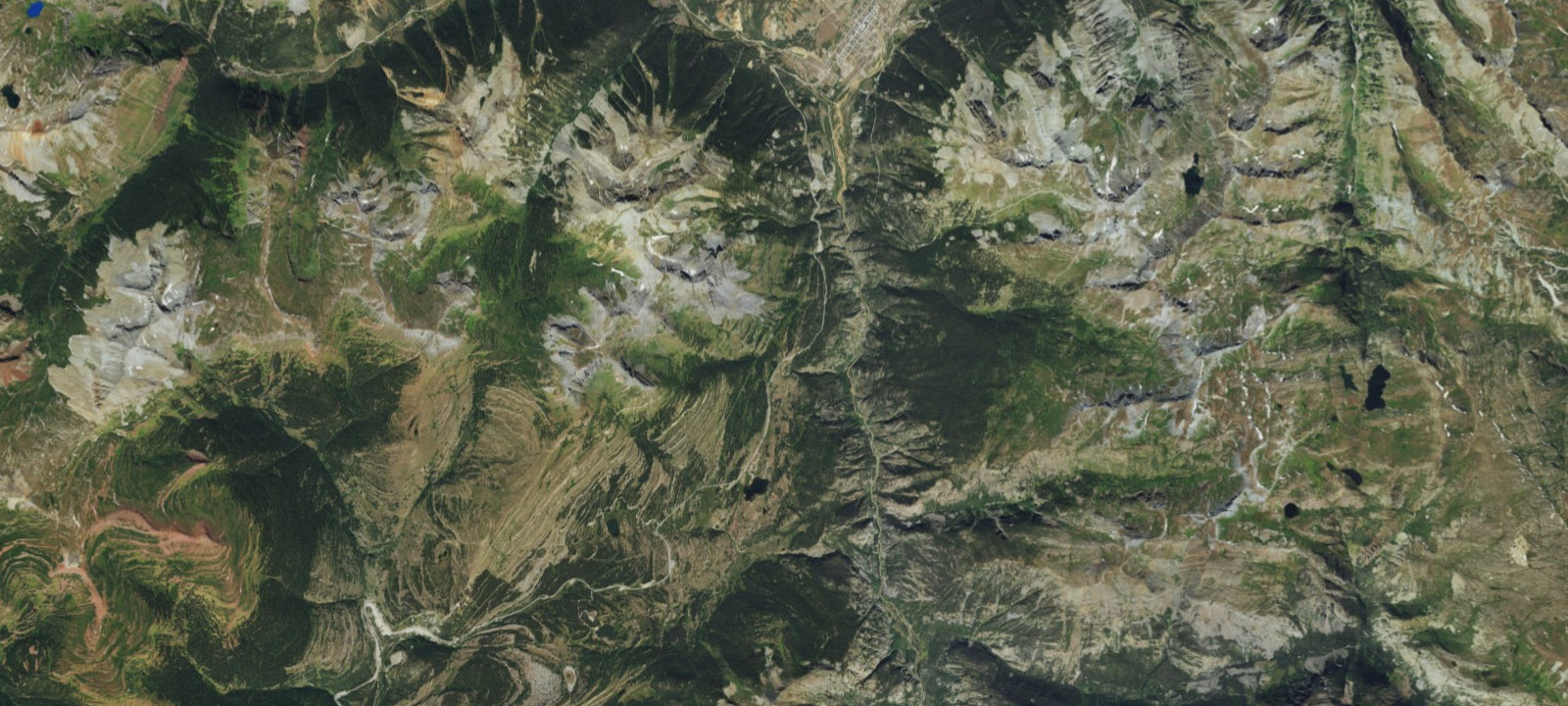 Map of Molas Pass Dispersed Campsite 3