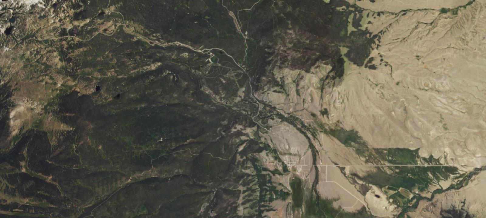 Map of Libby Creek Willow Campground