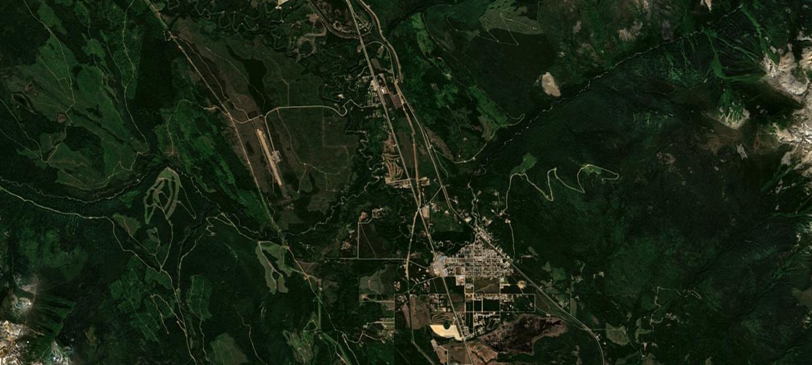 Map of Valemount Pines Golf Course & RV Park