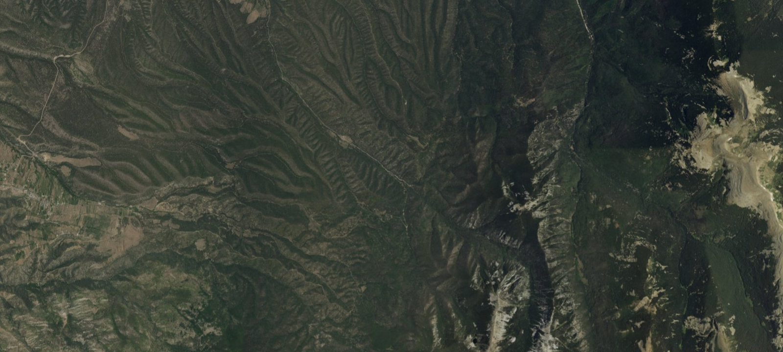 Map of Trampas Medio Campground
