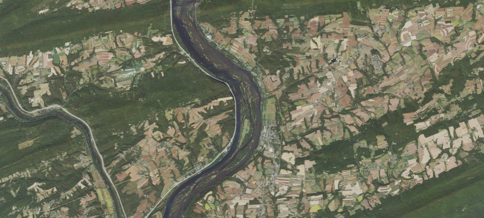 Map of River Mile 93 Campsite