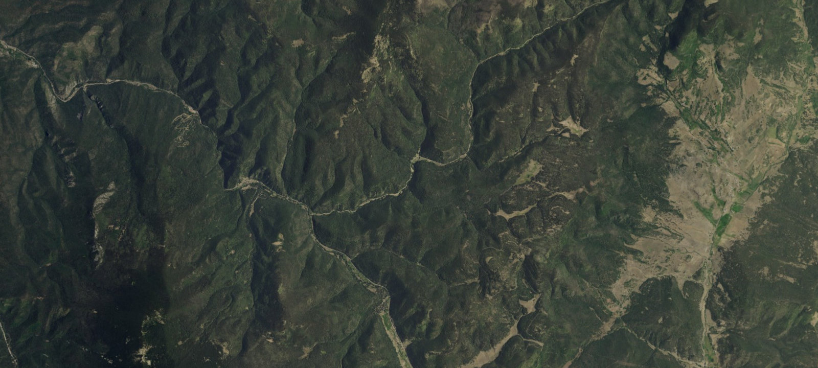 Map of Duran Canyon Campground