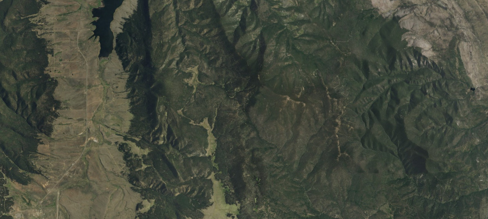 Map of Clear Creek Camp