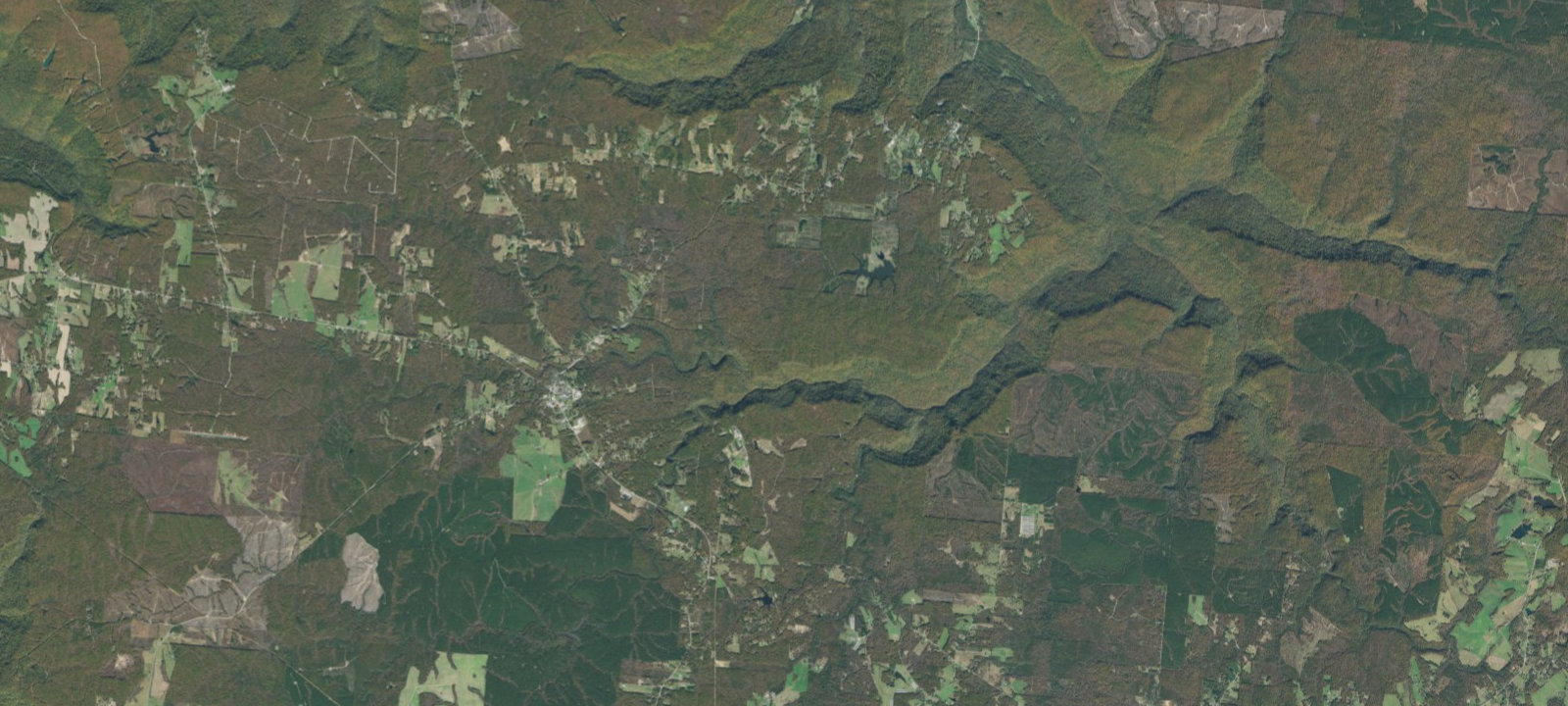 Map of Alum Gap Campground