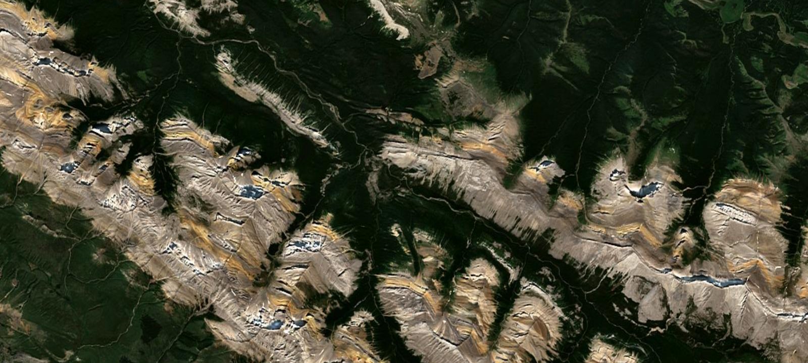 Map of Slide Creek