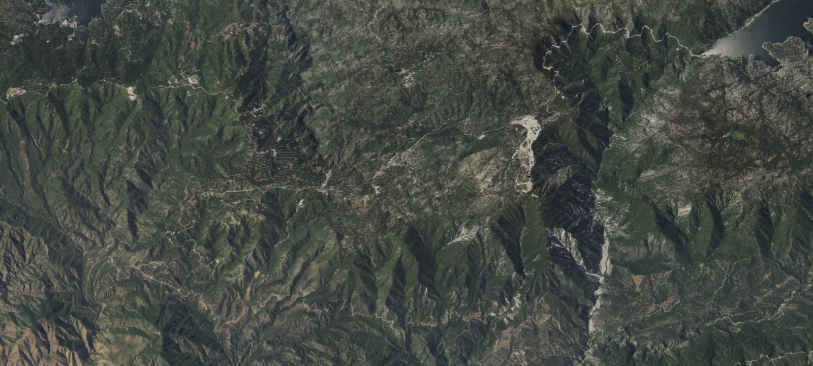 Map of Keller Peak Yellow Post #1