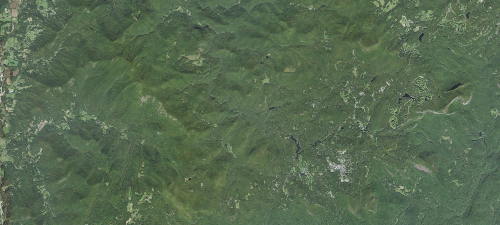 Map of Van Hook Glade