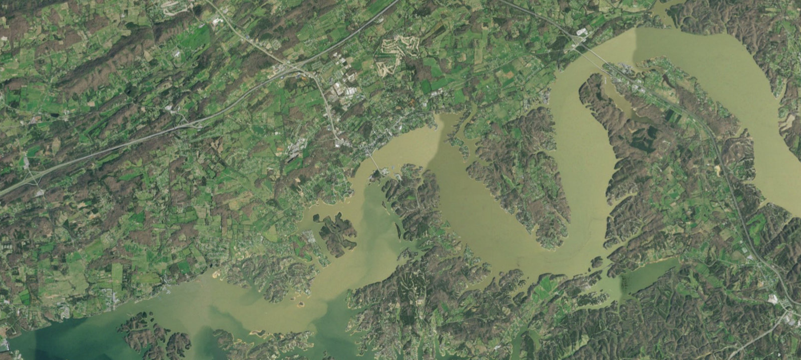Map of Dandridge Cabin Area