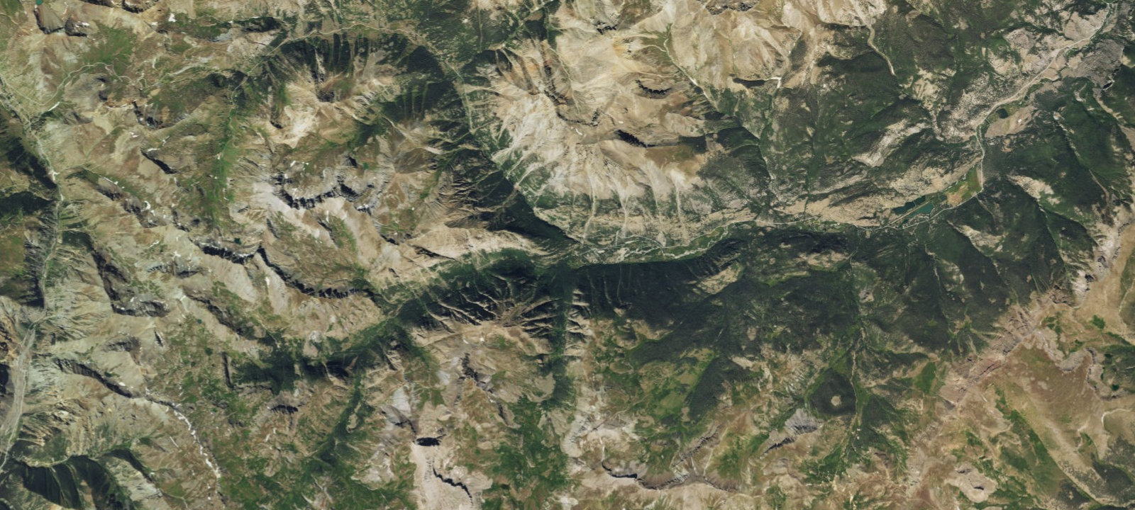 Map of Cottonwood Creek Dispersed Campsite 1