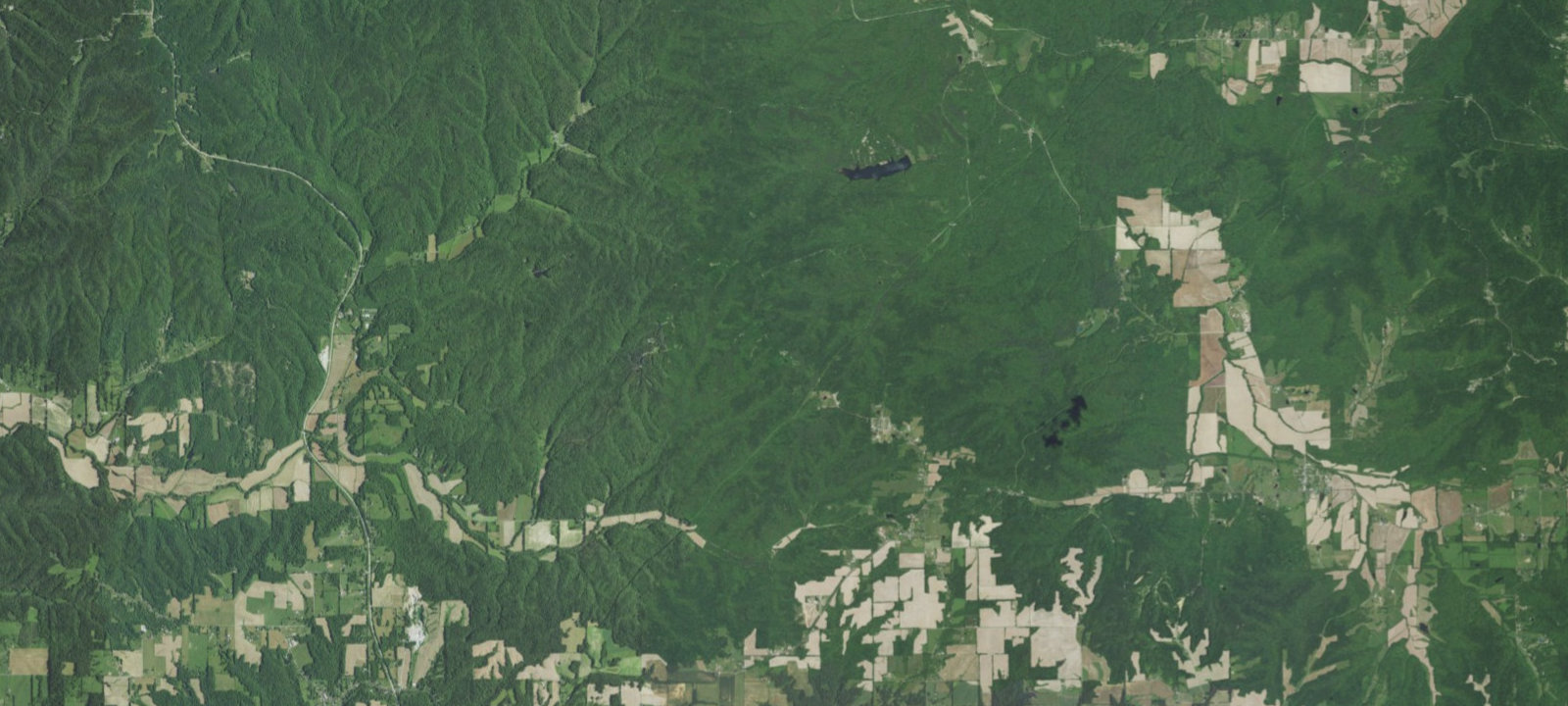 Map of Hickory Ridge Horse Camp
