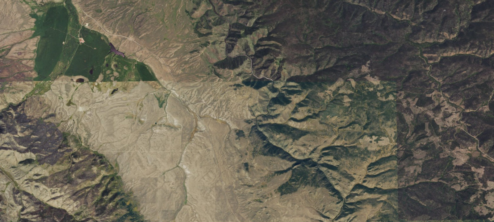 Map of Six Mile Campground