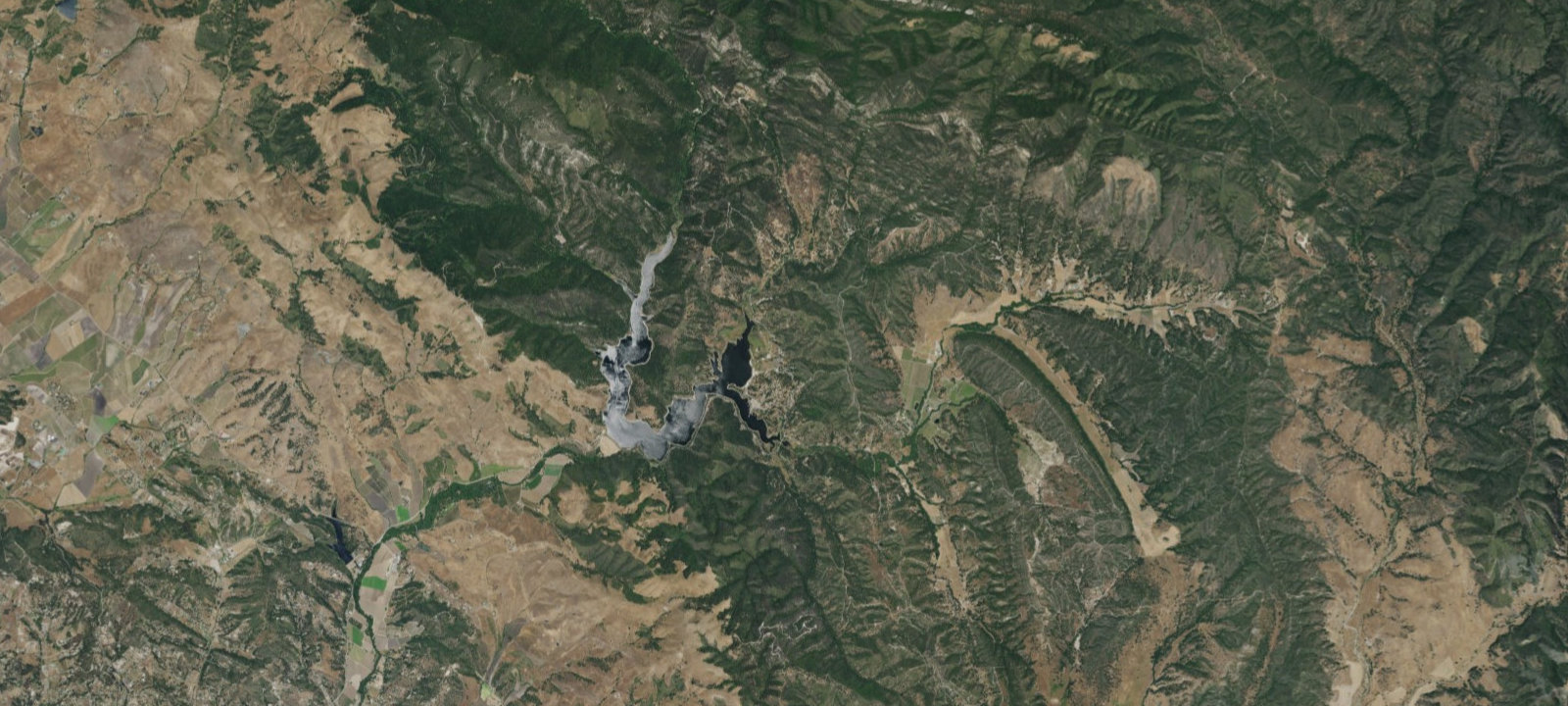 Map of Mustang