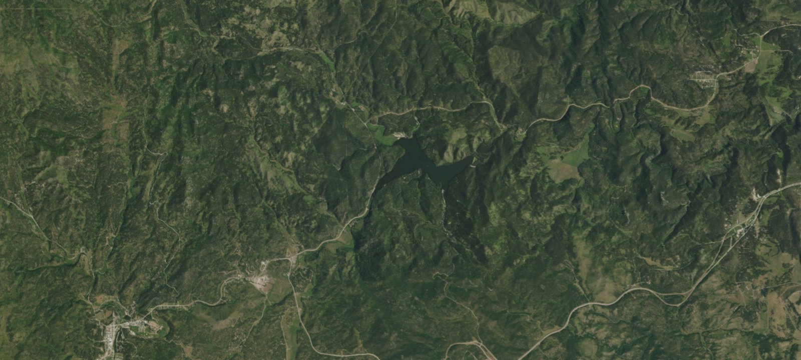 Map of Sheridan Lake South Campground